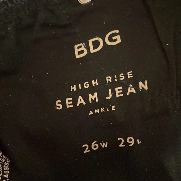 BDG High Rise seam Jean - Picture 3 of 3